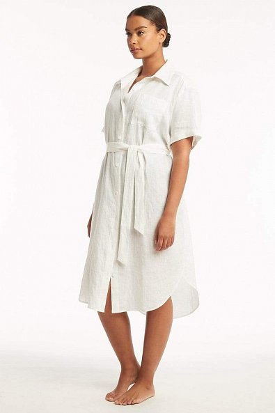Платье-рубашка Resort Linen